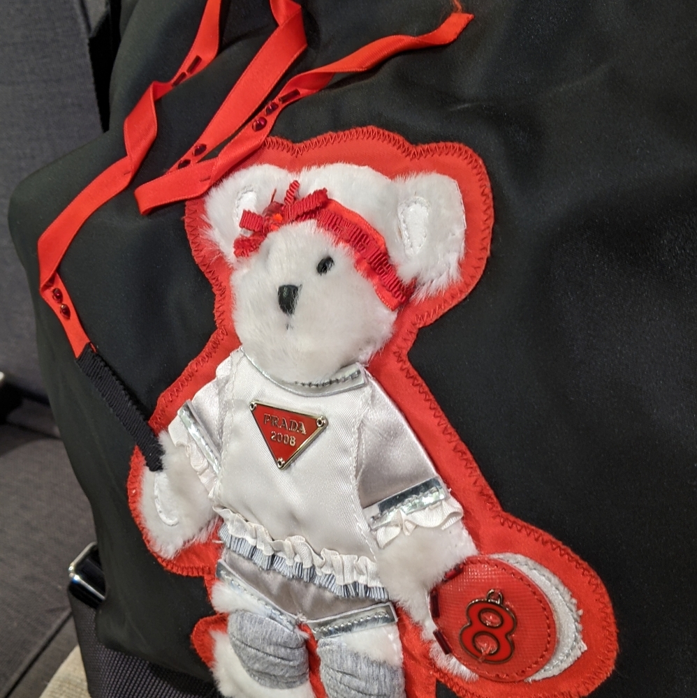 Prada: Olympics Limited Edition Bear Logo Tote Bag *RARE* - Picture 4 of 16